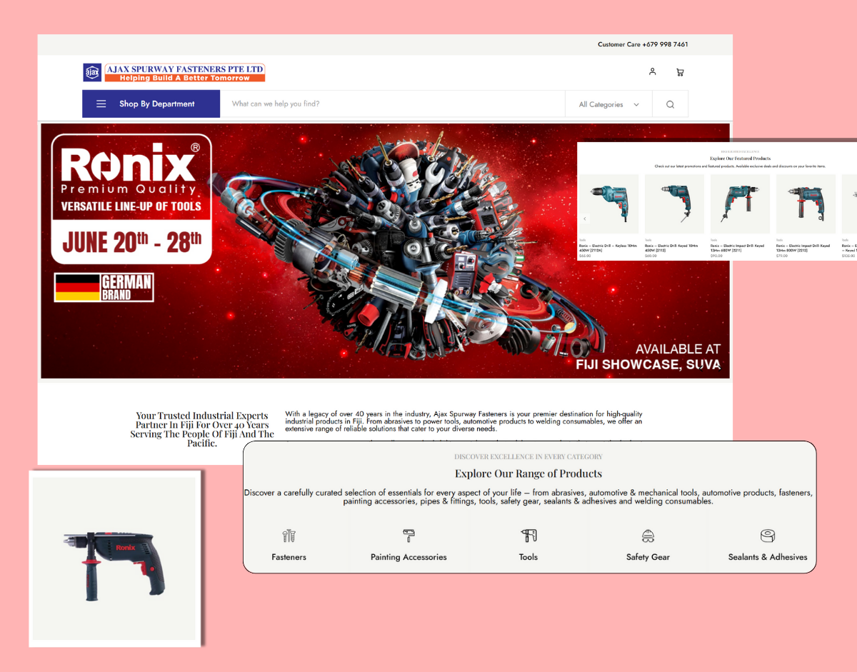 Ajax Superway Fasteners
